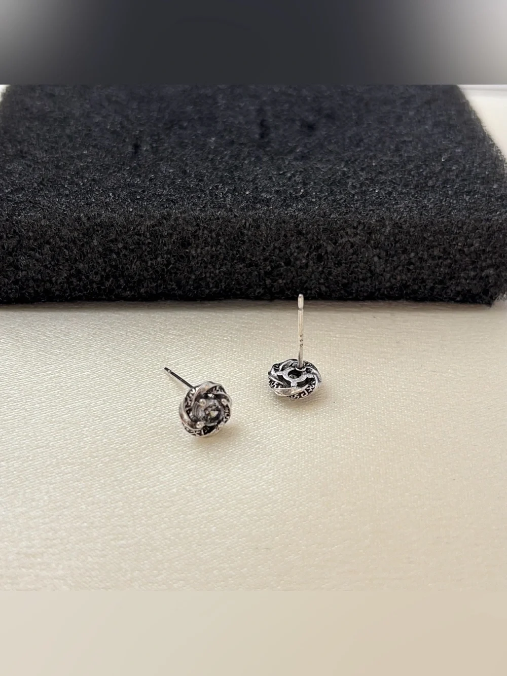 6mm CZ Star Stud Earrings for Men Women Streetwear Punk Hip Hop Unisex Earrings